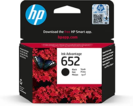 HP 652 INK ADVANTAGE CARTRIDGE ORIGINAL BLACK
